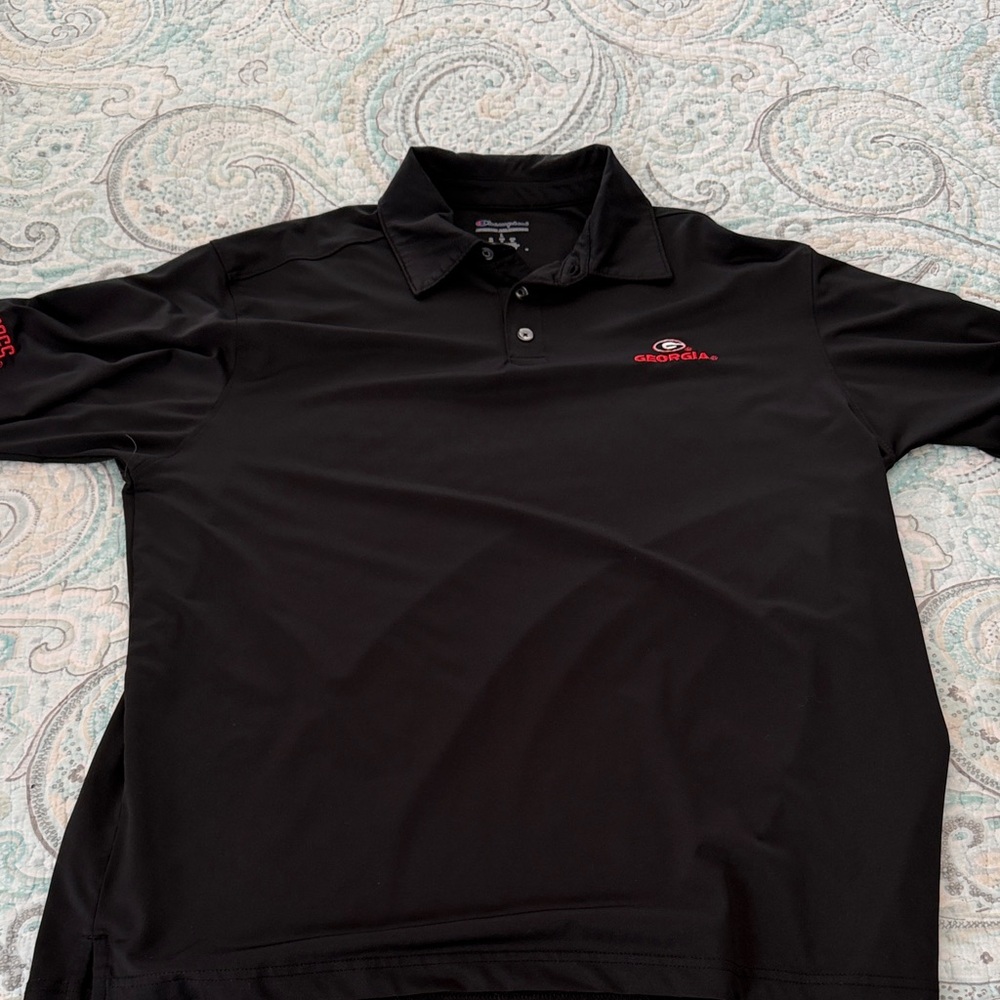 Black Georgia Polo Shirt